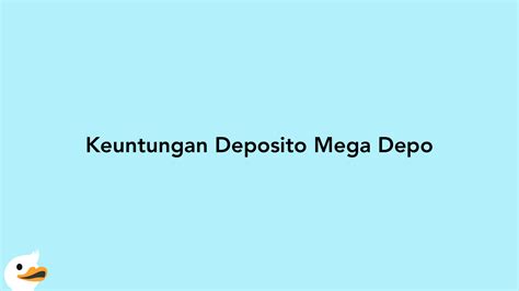 mega bank rate|Mega Depo .